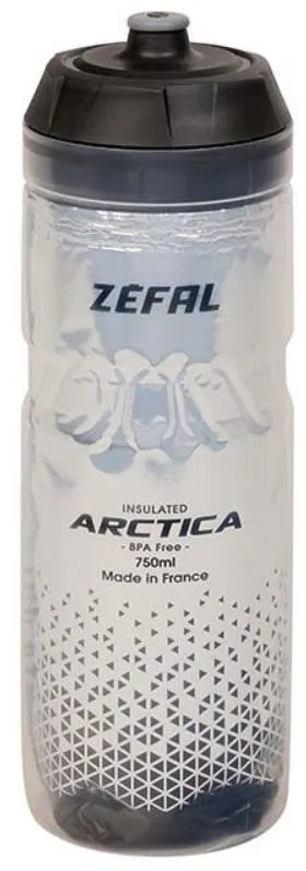 Fľaša na pitie Zefal Arctica 75 new strieborná - čierna