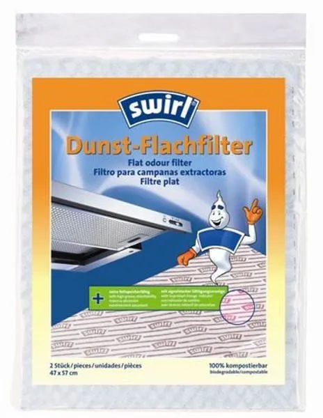 Filter do digestora SWIRL Univerzálny pachový filter do plochých digestorov