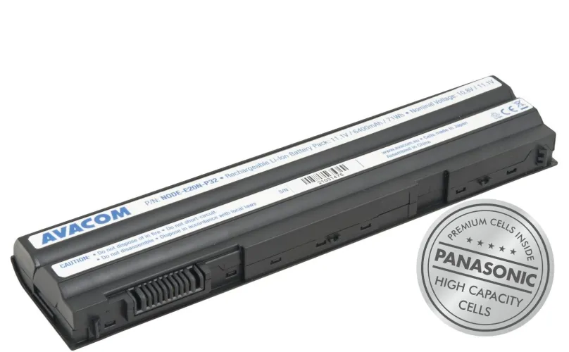 Batéria do notebooku AVACOM pre Dell Latitude E5420, E5530, Inspiron 15R, Li-Ion 11,1 V 6400mAh 71Wh