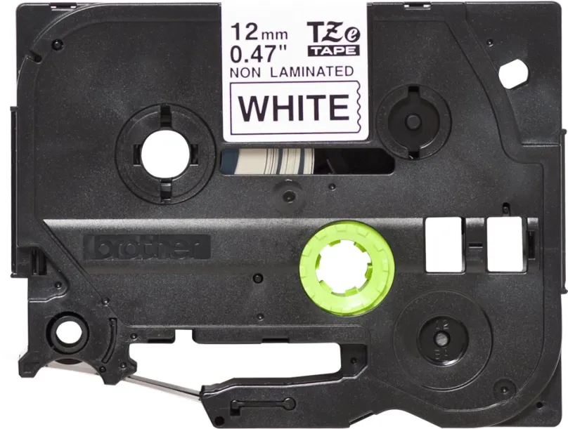TZ páska Brother TZe-N231, biela a čierna, 12mmx8m, nelaminovaná