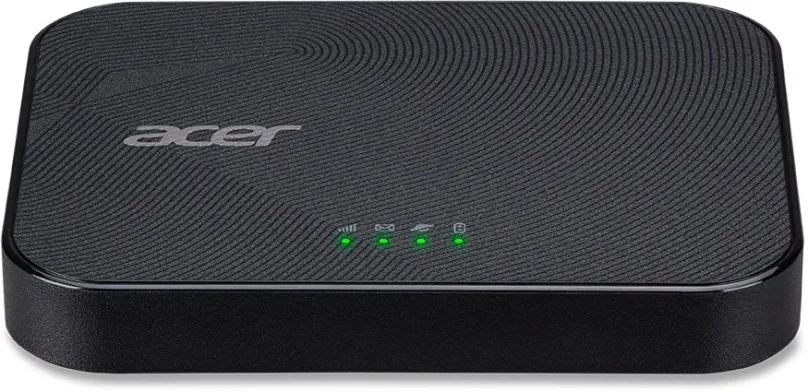 WiFi router Acer Connect M5, na sim kartu - WiFi 6, štandard 802.11/ax, dual-band, 1x WAN