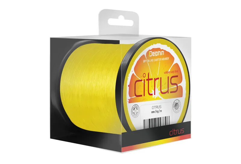 Delphin Vlasec Citrus Žltý 1200m 0,25mm 5kg