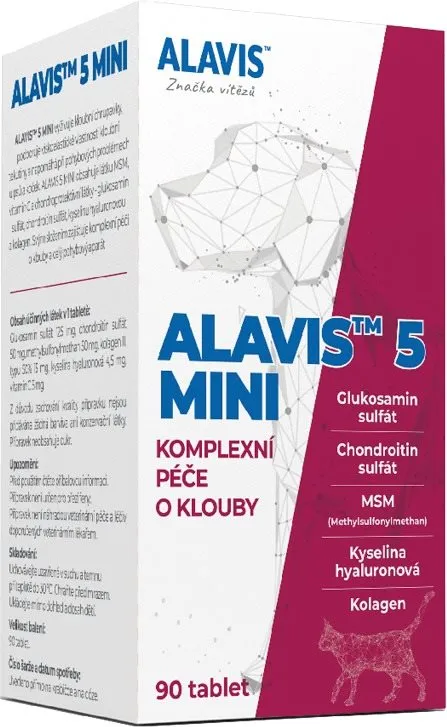 Kĺbová výživa pre psy Alavis 5 MINI