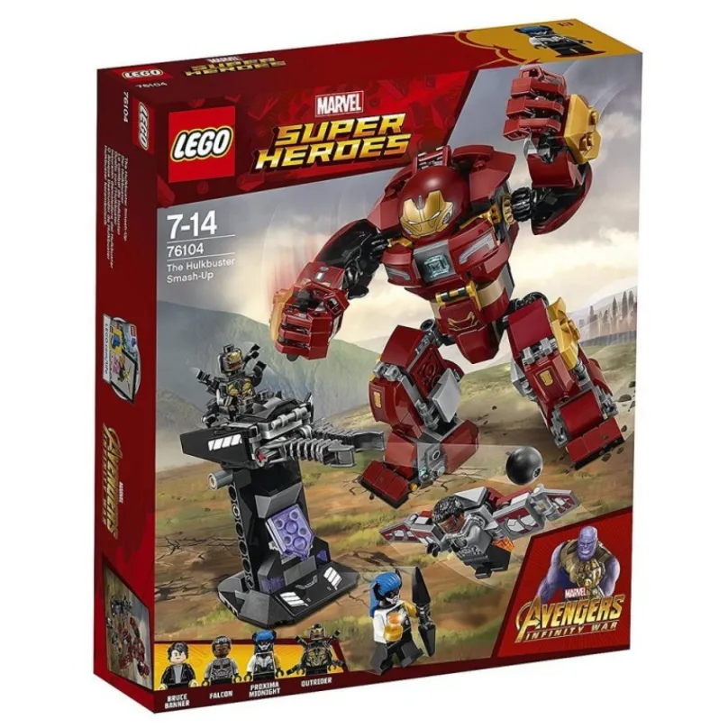 Stavebnice LEGO Super Heroes 76104 Stretnutie s Hulkbusterem