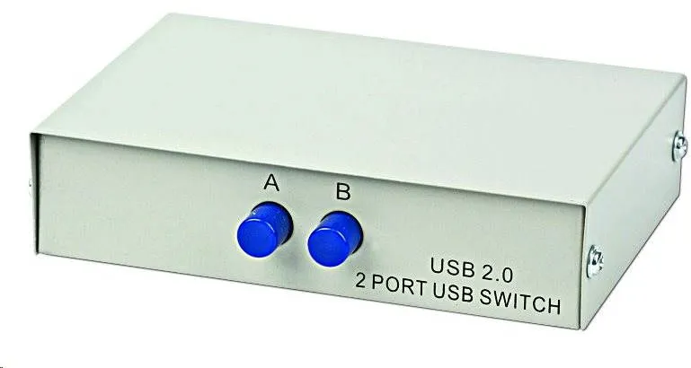 Prepínač DATASWITCH 2: 1 USB manuálny DSU-21