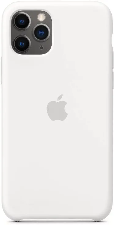 Kryt na mobil Apple iPhone 11 Pre Silikónový kryt biely