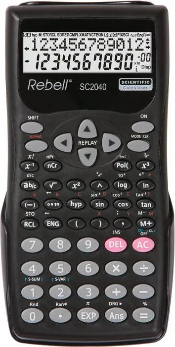 Kalkulačka REBELL SC2040 čierna