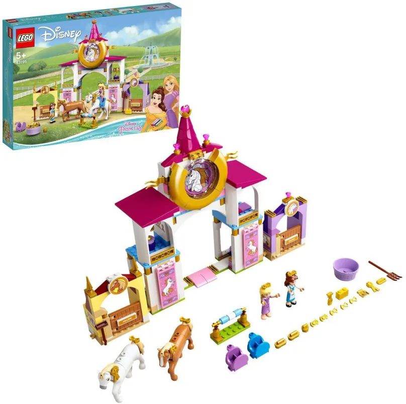 LEGO stavebnica LEGO® I Disney Princess™ 43195 Kráľovské stajne Krásky a Lociky