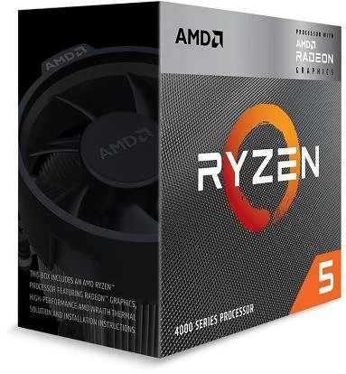 Procesor AMD Ryzen 5 4600G, 6 jadrový, 12 vlákien, 3,7 GHz (TDP 65W), Boost 4,2 GHz, 8MB L