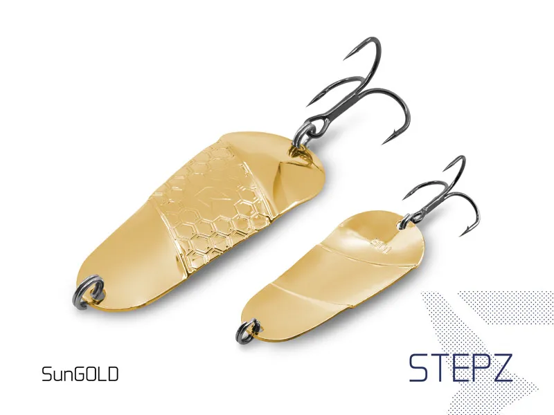 Delphin Trblietka STEPZ StripSCALE 7cm 10g SunGOLD