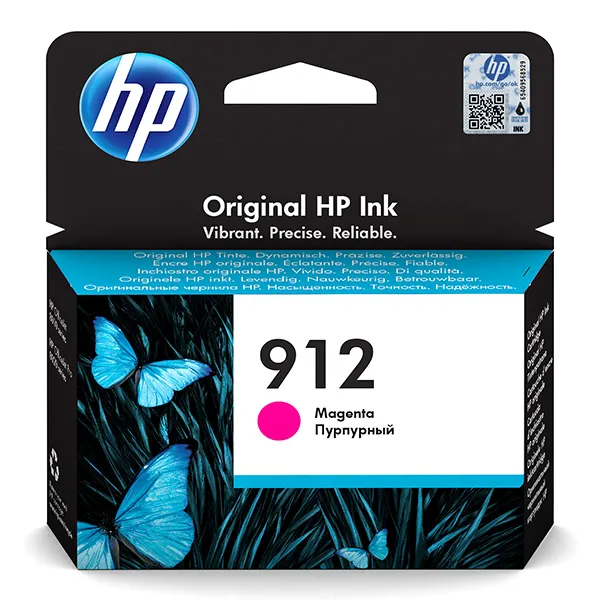 HP originálny ink 3YL78AE#301, HP 912, magenta, blister, 315str., vysokokvalitné, HP Officejet 8012, 8013, 8014, 8015