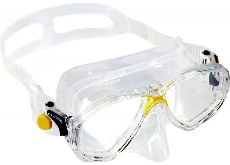 Potápačské okuliare Cressi MAREA, transparentná/žltá