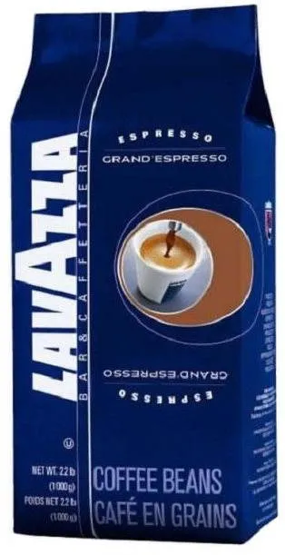 Káva Lavazza Grand Espresso, zrnková, 1000g, zrnková, zmes kávových odrôd, pôvod Zmes rů