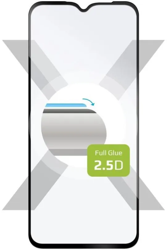 Ochranné sklo FIXED FullGlue-Cover pre Infinix Note 20 PRE čierne