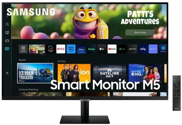LCD monitor 32" Samsung Smart Monitor M50C Čierna