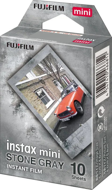 Fotopapier FujiFilm film instax mini Stone Gray WW1