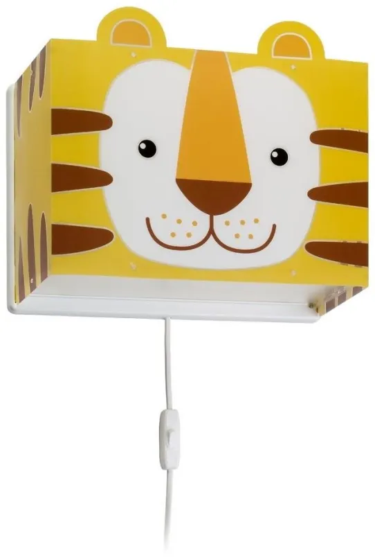 Nástenná lampa Dalber 64568 - Detské nástenné svietidlo LITTLE TIGER 1xE27/60W/230V
