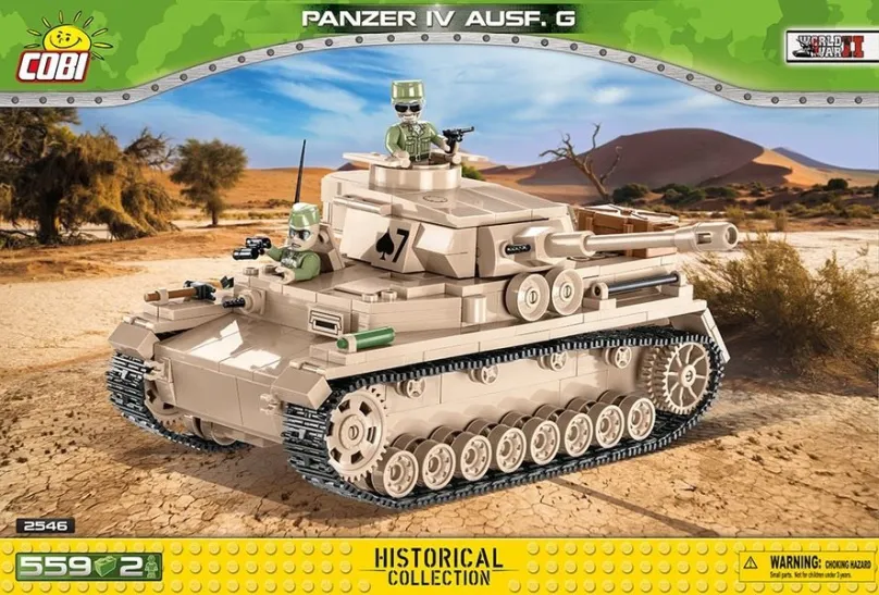 Stavebnica Cobi tank Panzer IV Ausf G