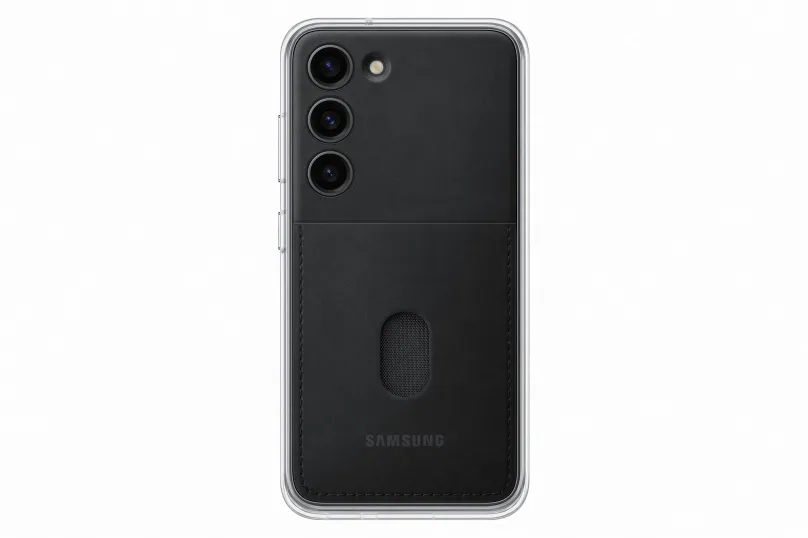 Kryt na mobil Samsung Galaxy S23 Ochranný kryt Frame čierny