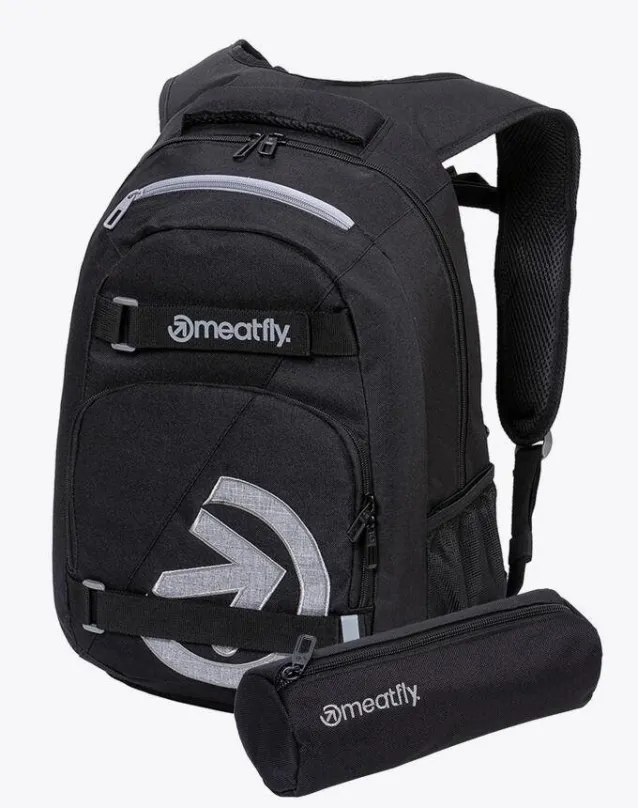 Mestský batoh Meatfly EXILE Backpack, Black