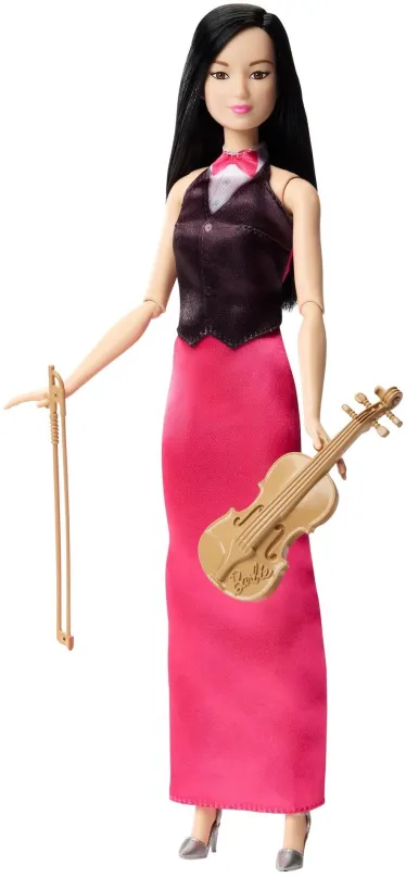 Bábika Barbie Prvé povolanie - Huslistka