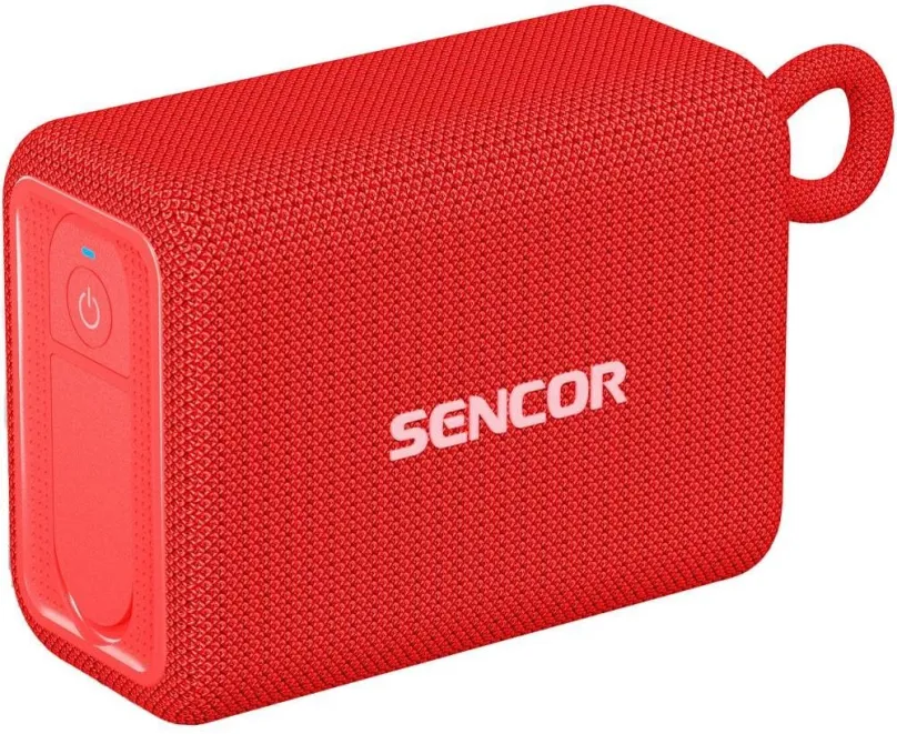 Bluetooth reproduktor Sencor SSS 1400 RED, s výkonom 5W, frekvenčný rozsah od 80 Hz do 160