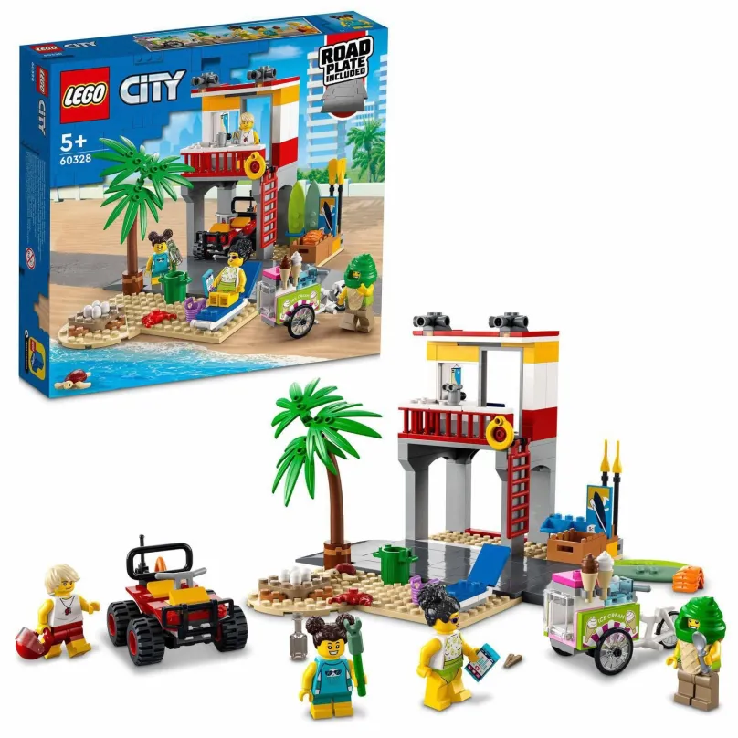 LEGO stavebnica LEGO® City 60328 Stanica pobrežnej hliadky