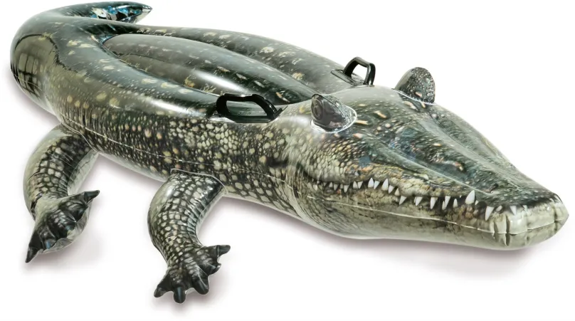 57551NP Nafukovací krokodíl s držadlami