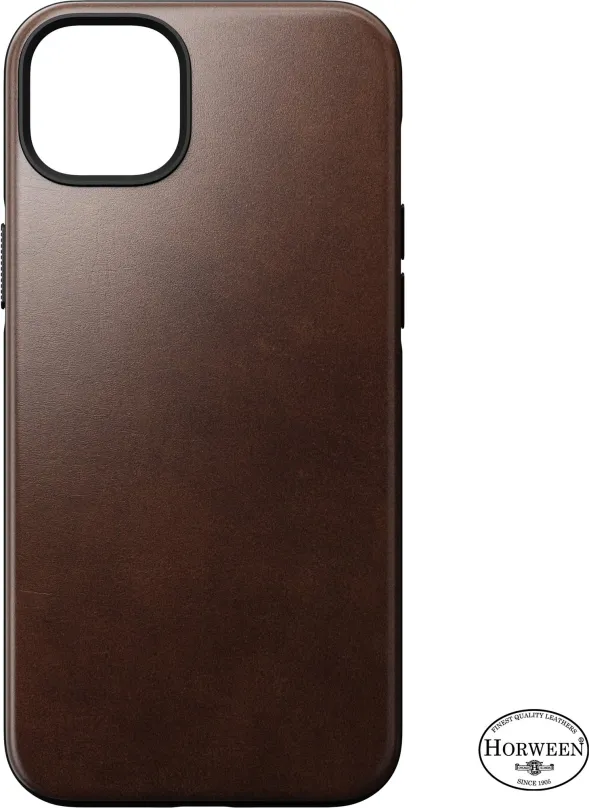 Kryt na mobilný telefón Nomad Modern Leather MagSafe Case Brown iPhone 14 Plus
