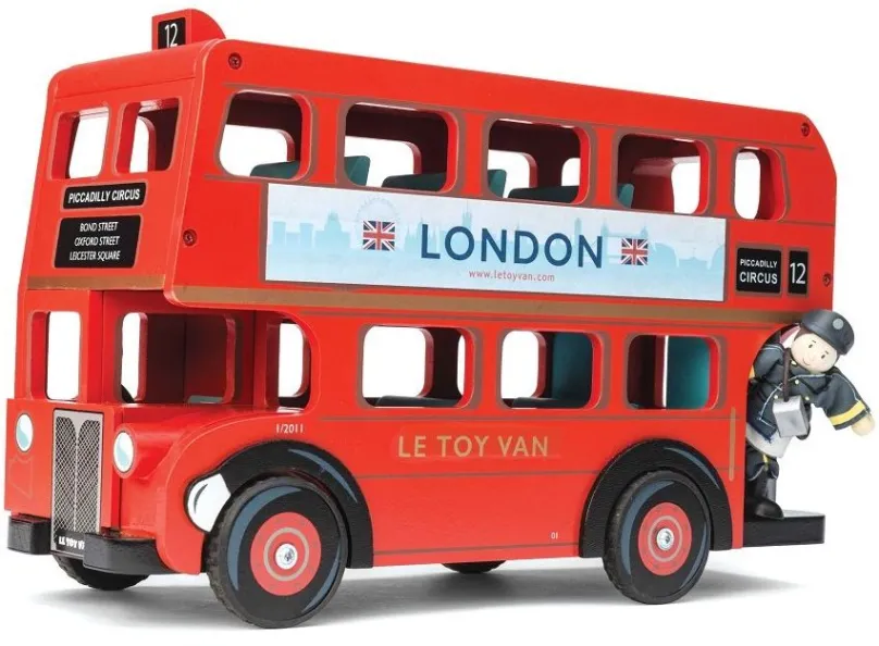 Drevená hračka Le Toy Van Autobus London
