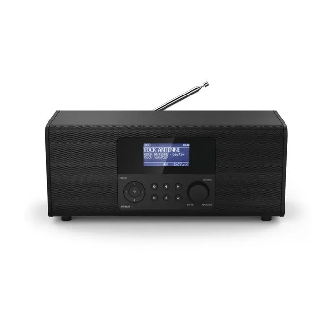 Rádio Hama DIR3020, internetové, prenosné, DAB+ a FM tuner s 30 predvoľbami, výkon 6 W, vs