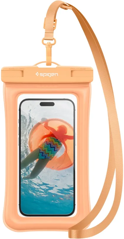 Puzdro na mobil Spigen Aqua Shield WaterProof Floating Case A610 1 Pack Apricot
