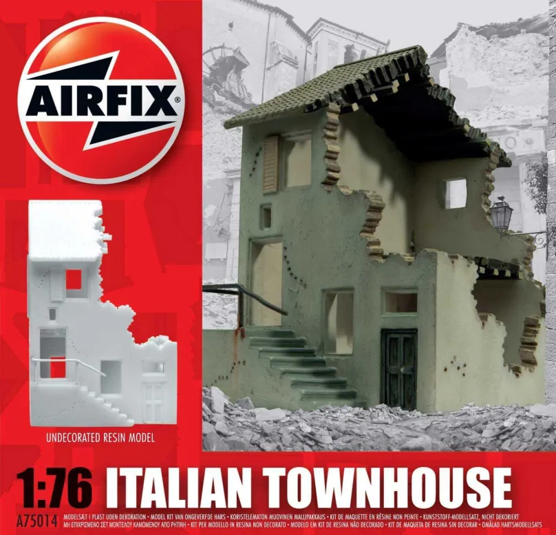 Plastikový model Classic Kit budova A75014 - Italian Townhouse