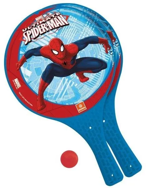 Plážový tenis Plážový tenis Spiderman Mondo modrá, Spiderman