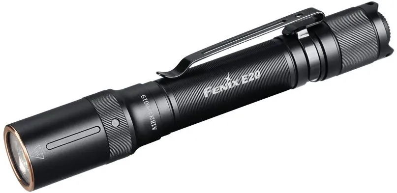 Baterka Fenix E20 V2.0, so svetelným výkonom 350 lm, dosvit 126 m, 1 x LED dióda, maximáln