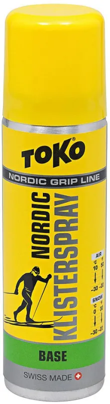 Lyžiarsky vosk Toko Nordic Klister Spray Base zelený 70ml