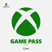 Dobíjacia karta Xbox Game Pass Core - 6 mesačné členstvo
