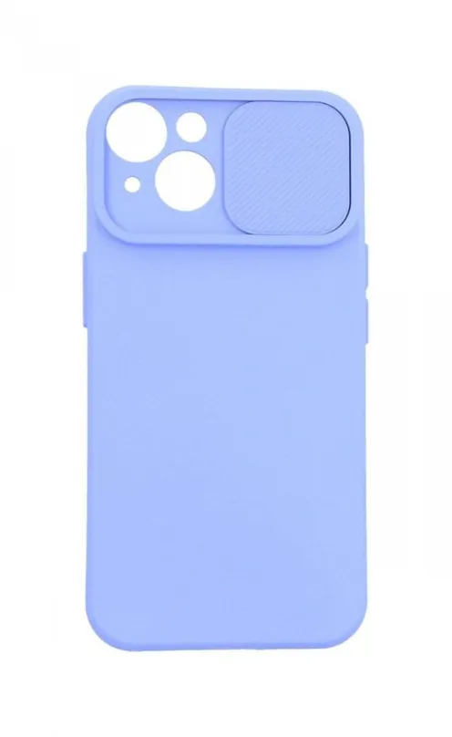 Kryt na mobil TopQ Kryt Lens iPhone 14 fialový 90686, pre Apple iPhone 14, výrezy pre kone