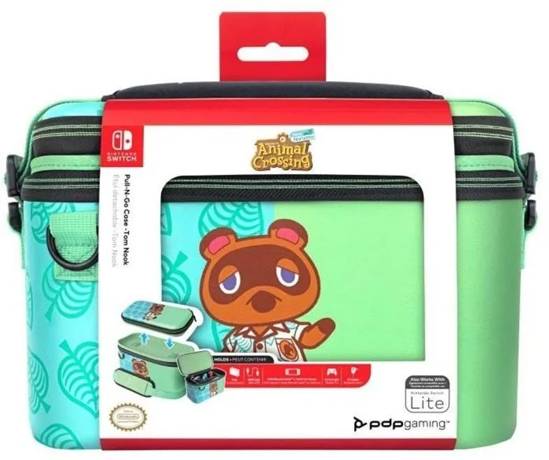 Obal na Nintendo Switch PDP Pull-N-Go Case - Animal Crossing Edition - Nintendo Switch