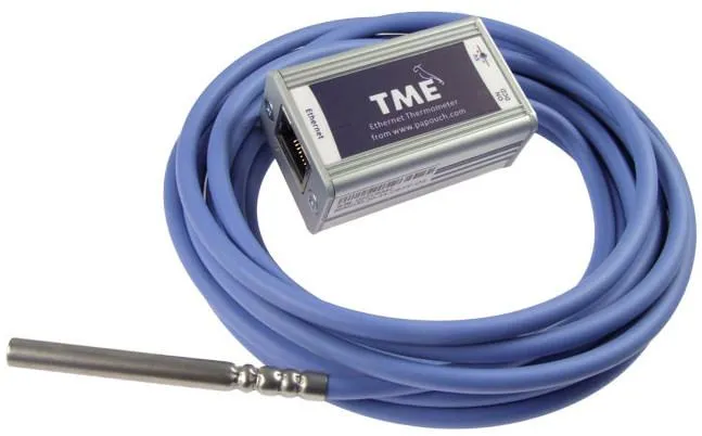 TME - teplomer pripojiteľný k PC - ethernet