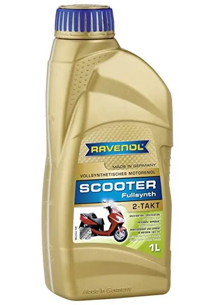 Motorový olej RAVENOL SCOOTER 2-Takt Fullsynth .; 1 L