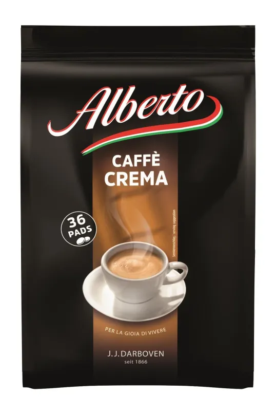 Kávové kapsule ALBERTO Caffe Crema Pads 36x7g