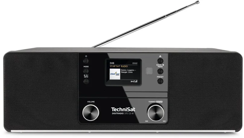 Rádio TechniSat DIGITRADIO 370 CD IR čierna
