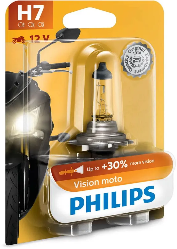 Autožiarovka PHILIPS H7 Vision Moto