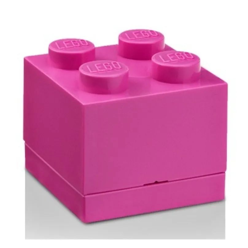 LEGO® Mini box 45x45x42 ružový