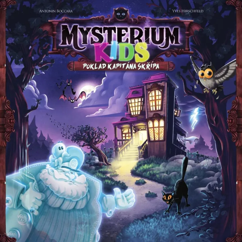 Dosková hra Mysterium Kids: Poklad kapitána Škrípa