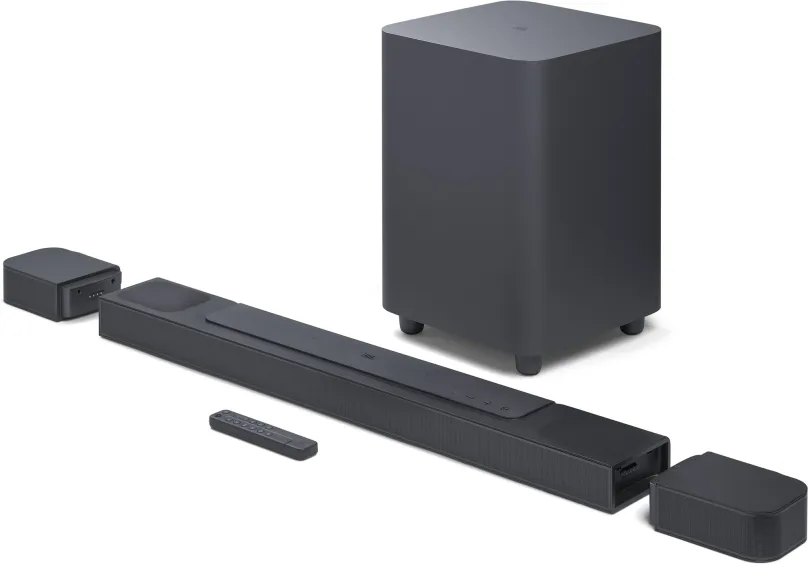 SoundBar JBL Bar 800, 5.1.2, s výkonom 720 W, aktívny bezdrôtový subwoofer, HDMI (3× vstup