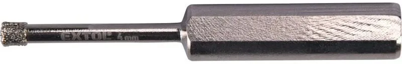 Vrták EXTOL PREMIUM korunka vykružovacia diamantová, O 4mm, 8801976