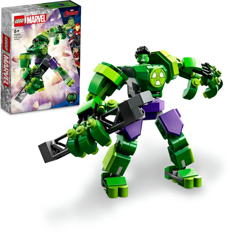 LEGO stavebnica LEGO® Marvel 76241 Hulk v robotickom brnení