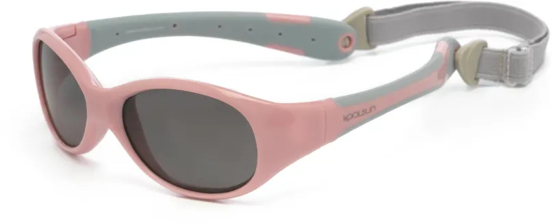 Slnečné okuliare Koolsun FLEX Ružová/ Sivá 0m+